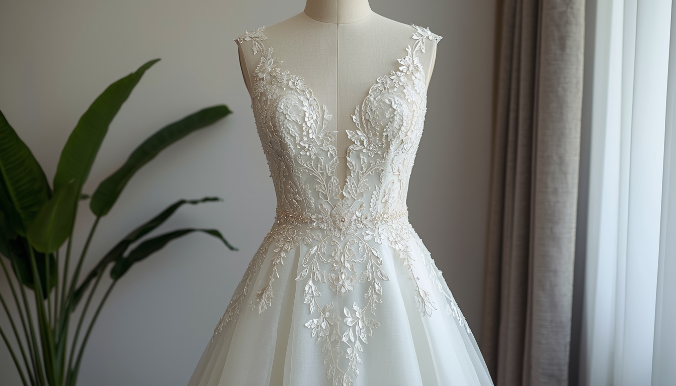 Standard dress alteration package with comprehensive fitting services